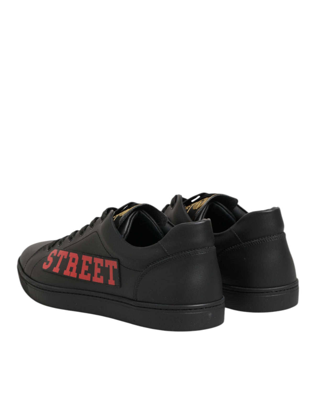 Dolce & Gabbana Black Street Life Low Top Men's Sneakers Shoes