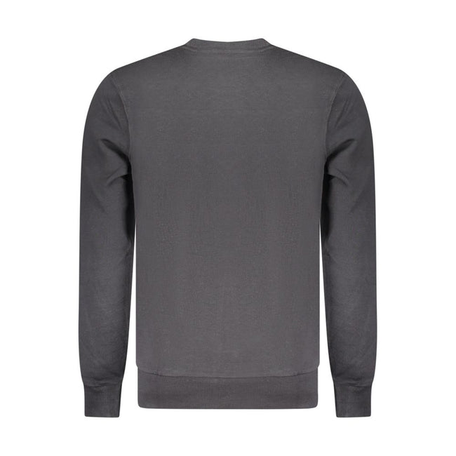 North Sails Schwarzer Baumwoll-Herren-Sweatshirt