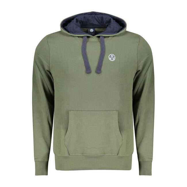 North Sails Verde Baumwoll-Sweatshirt für Herren