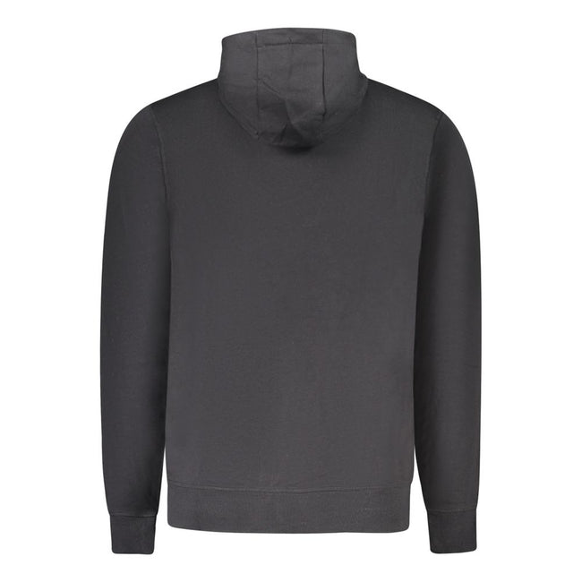 North Sails Schwarzer Baumwoll-Herren-Sweatshirt