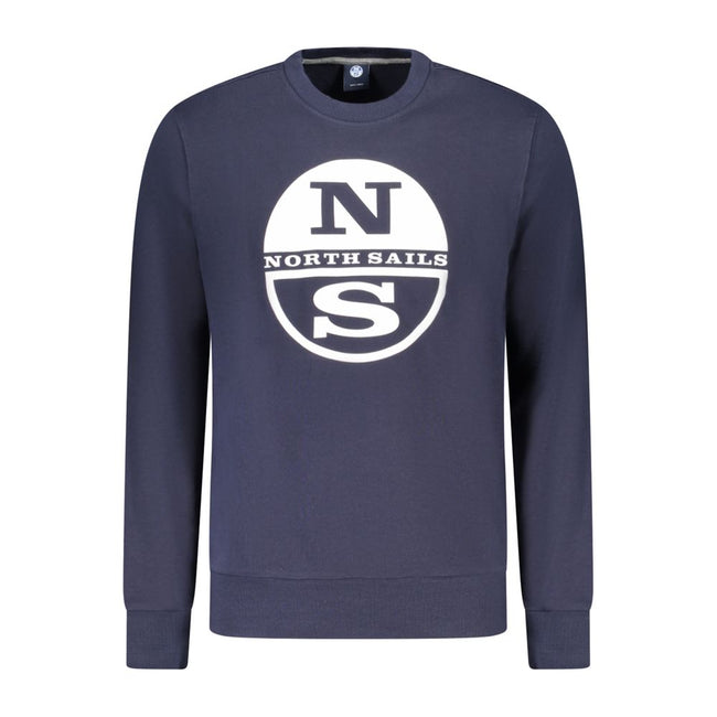 North Sails Blaues Baumwoll-Sweatshirt für Herren