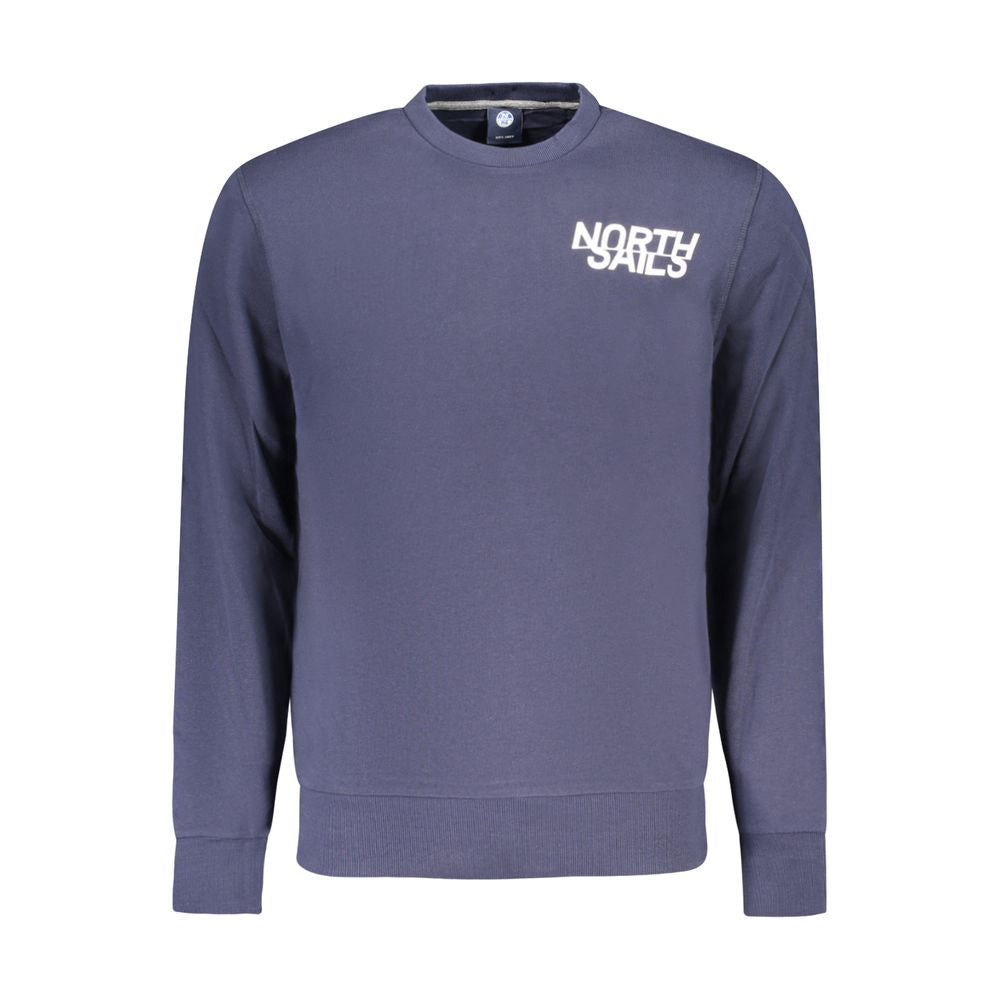 North Sails Blaues Baumwoll-Sweatshirt für Herren