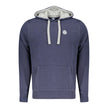 North Sails Blaues Herren-Kapuzensweatshirt aus Baumwolle