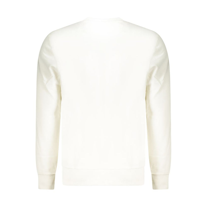 North Sails Weißes Herren-Sweatshirt aus Baumwolle
