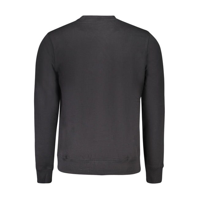 North Sails Schwarzer Baumwoll-Herren-Sweatshirt