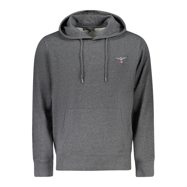 Accademia Militare Grigio Herren-Kapuzenpullover aus Baumwolle