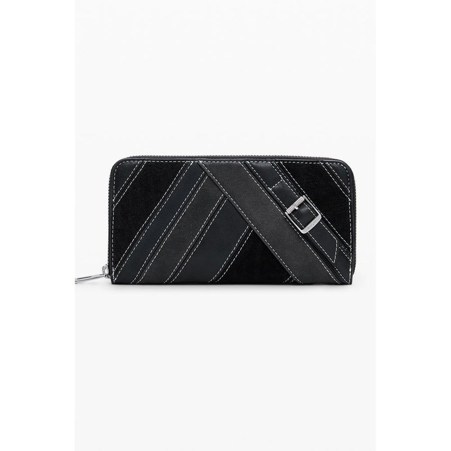 Desigual Black Polyurethane Women's Wallet