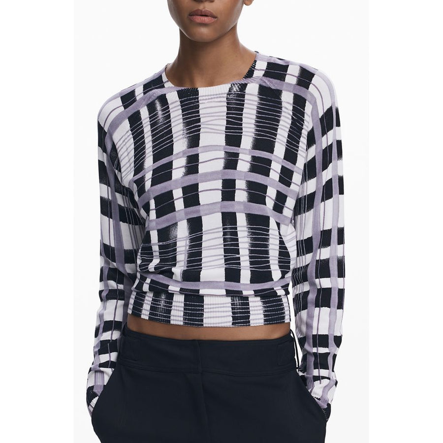 Desigual Women's White Viscose Sweater
