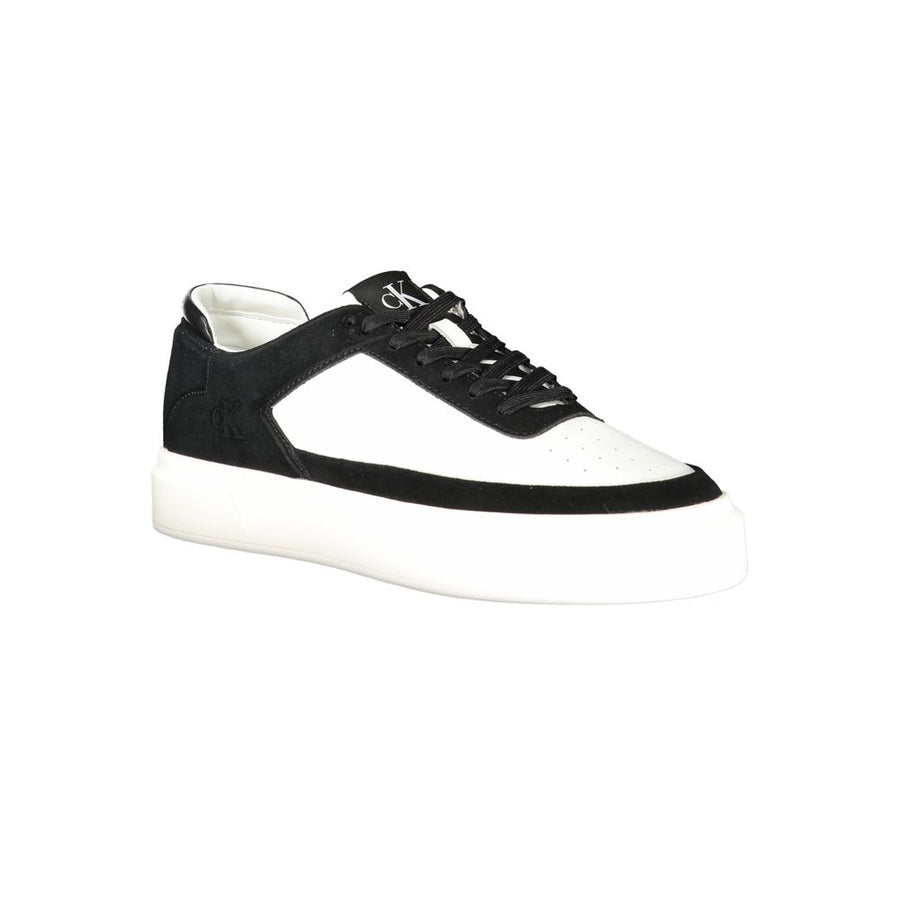 Calvin Klein White Polyurethane Men's Sneaker