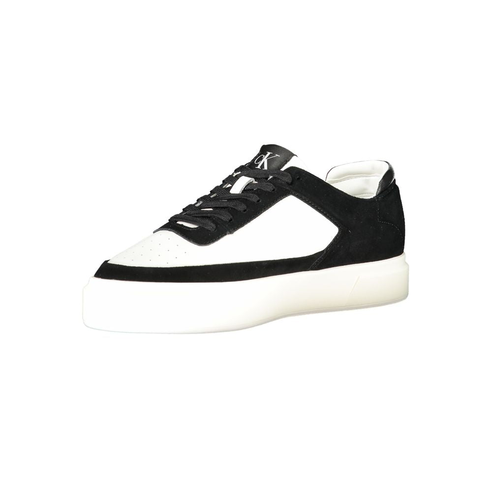 Calvin Klein White Polyurethane Men's Sneaker