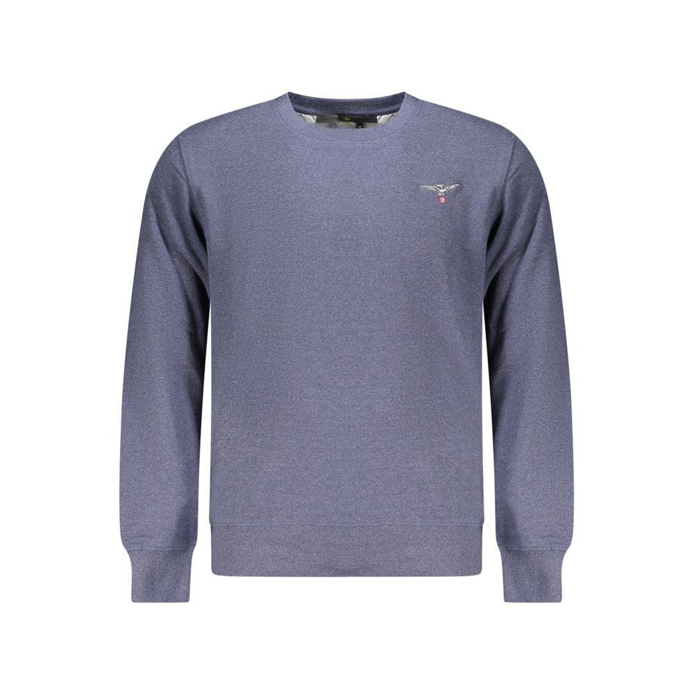 Accademia Militare Baumwoll-Sweatshirt in Blau