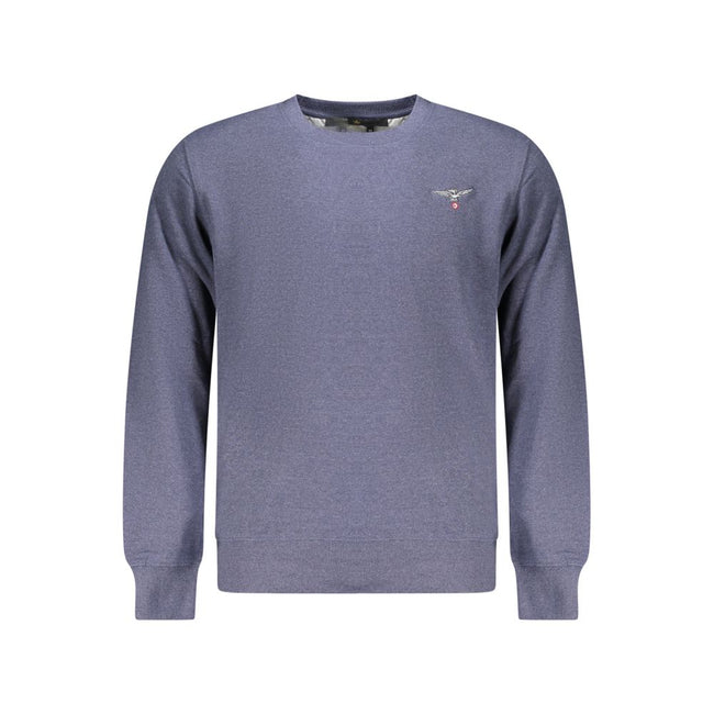 Accademia Militare Baumwoll-Sweatshirt in Blau