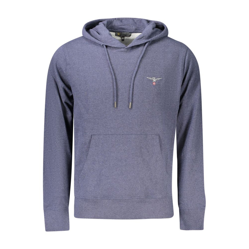 Accademia Militare Blauer Baumwoll-Sweatshirt