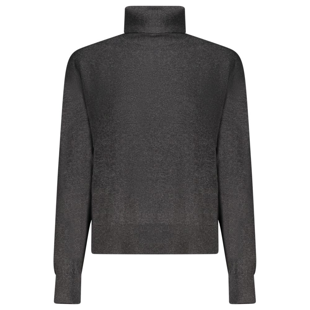 Pepe Jeans Schwarzer Damen-Strickpullover aus Baumwolle