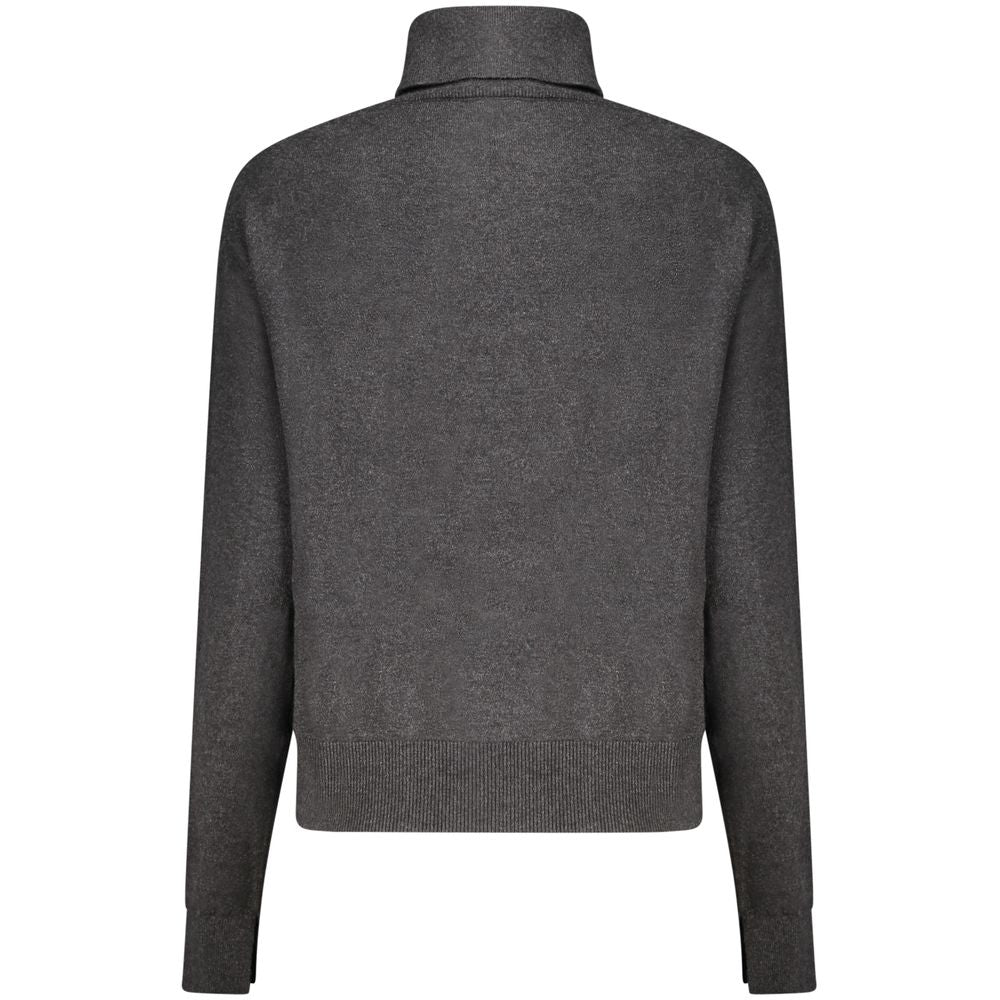 Pepe Jeans Schwarzer Damen-Strickpullover aus Baumwolle