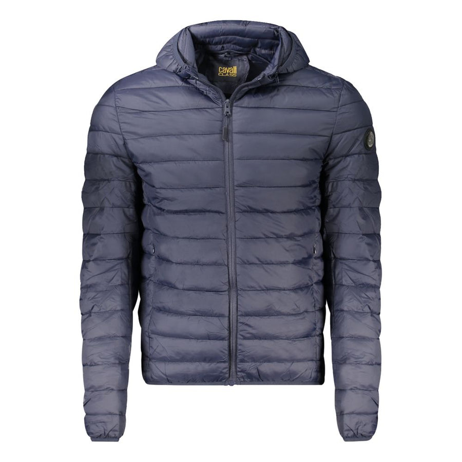 Cavalli Class Blue Polyester Men's Jacket