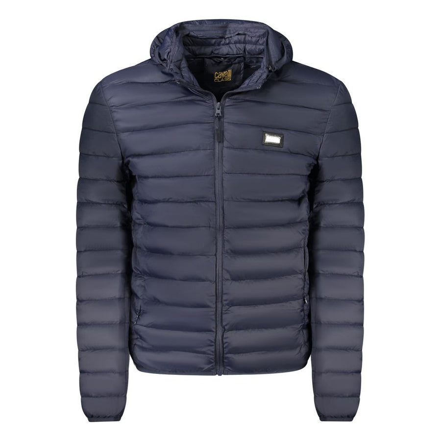 Cavalli Class Blue Polyester Men's Jacket