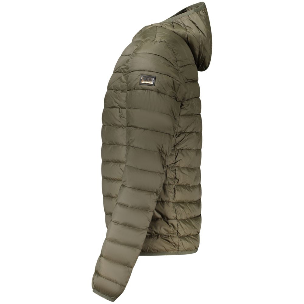 Cavalli Class Men's Jacket in Green Polyester