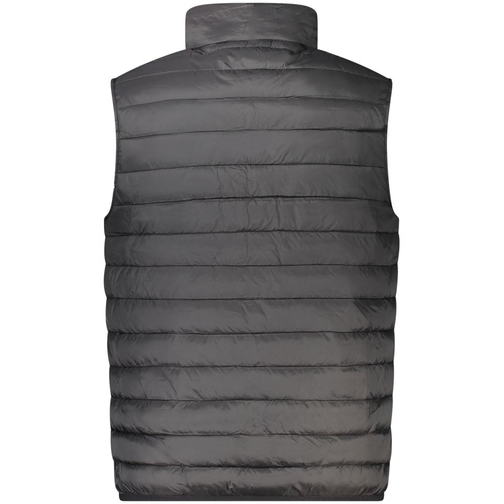 Cavalli Class Black Polyester Jackets & Coats