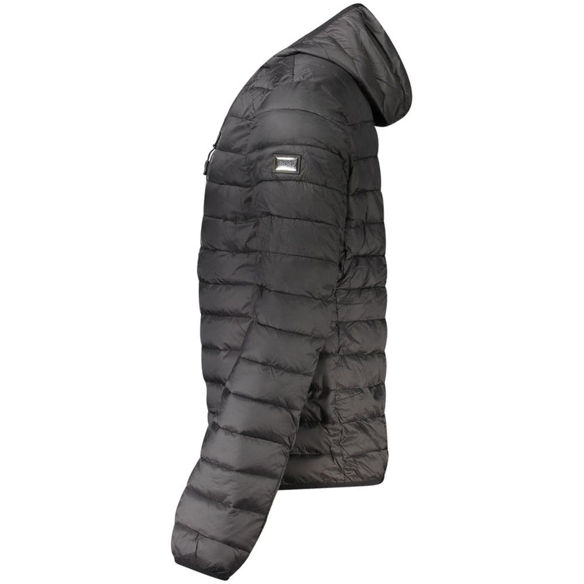 Cavalli Class Schwarze Herrenjacke aus Polyester