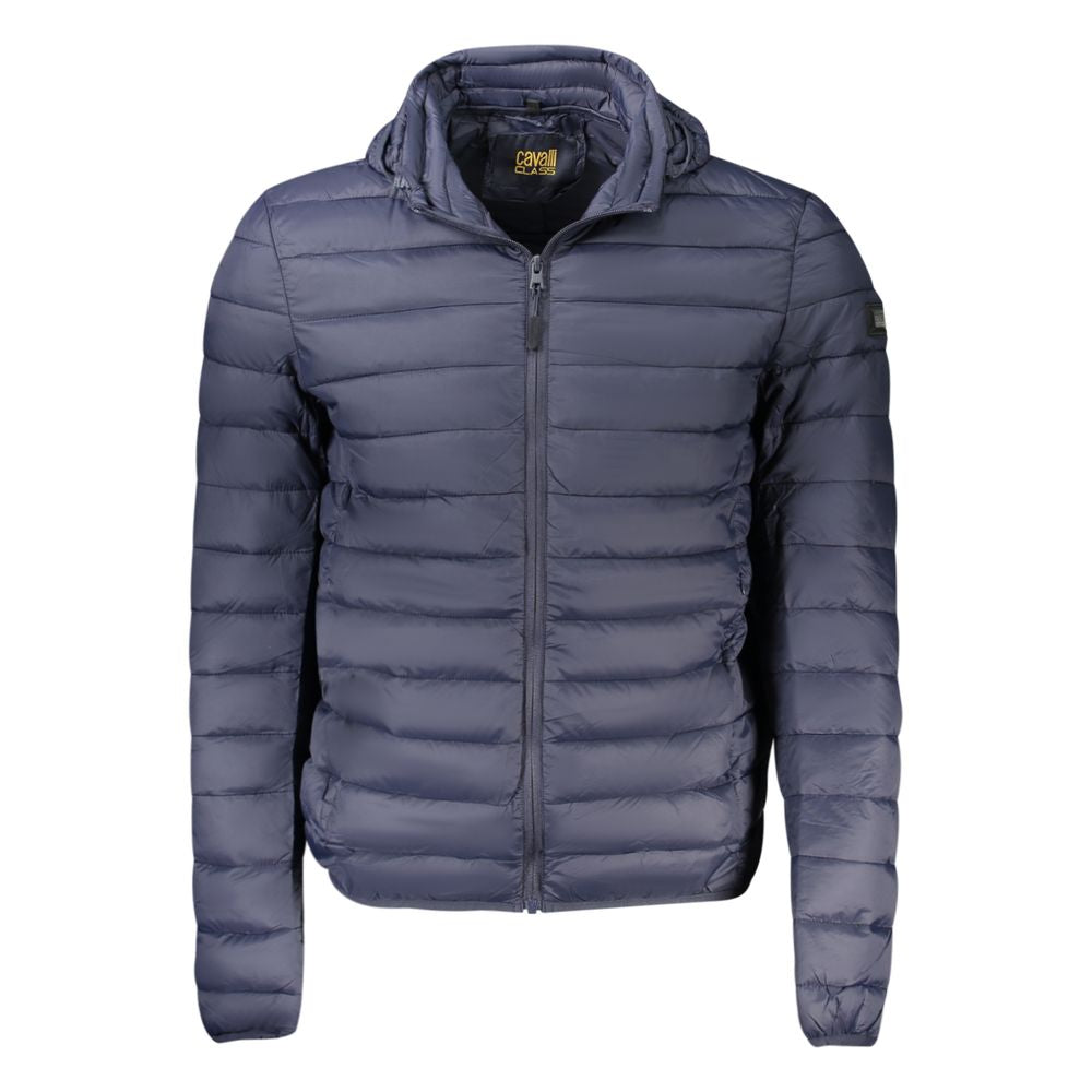 Cavalli Class Blue Polyester Men's Jacket