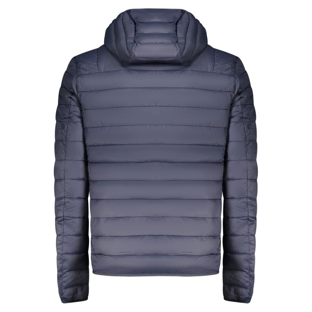 Cavalli Class Blu Polyester Herrenjacke
