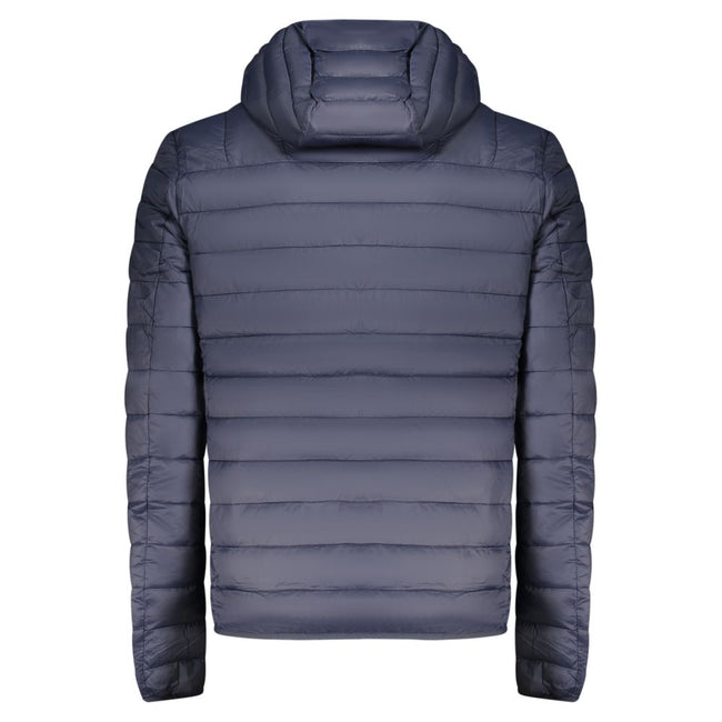 Cavalli Class Blu Polyester Herrenjacke