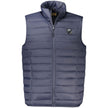 Cavalli Class Blu Polyester Herrenjacke