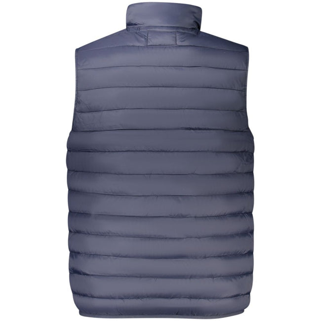 Cavalli Class Blu Polyester Herrenjacke
