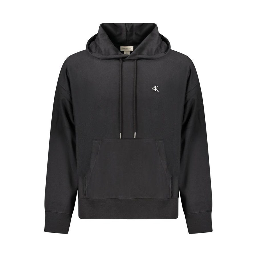 Calvin Klein Schwarzer Baumwoll-Herren-Sweatshirt