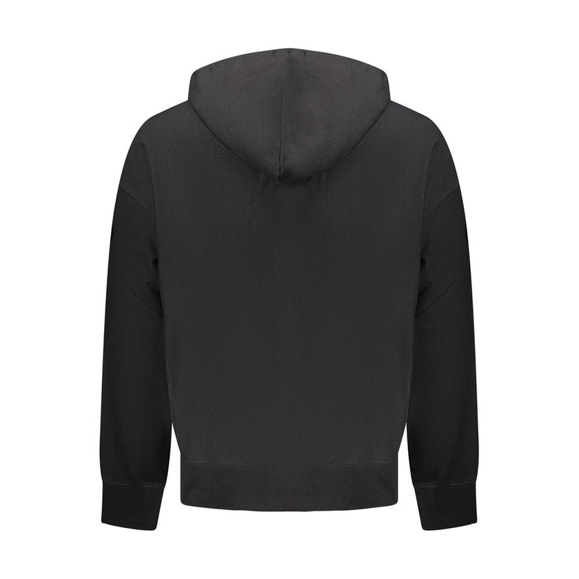 Calvin Klein Schwarzer Baumwoll-Herren-Sweatshirt