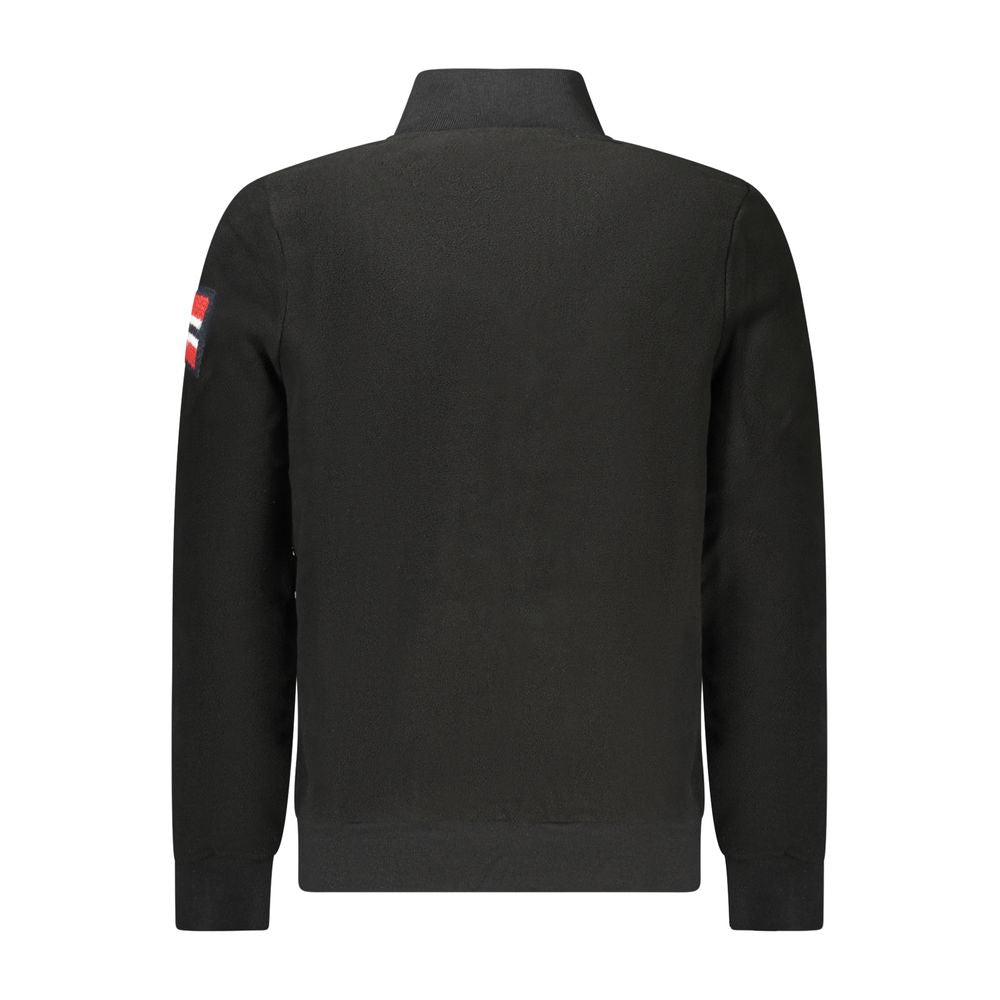 Norway 1963 Schwarzes Herren-Sweatshirt aus Polyester