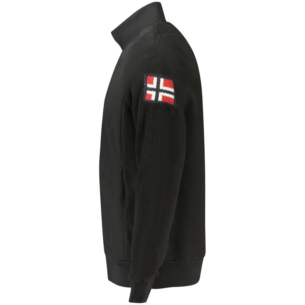 Norway 1963 Schwarzes Herren-Sweatshirt aus Polyester