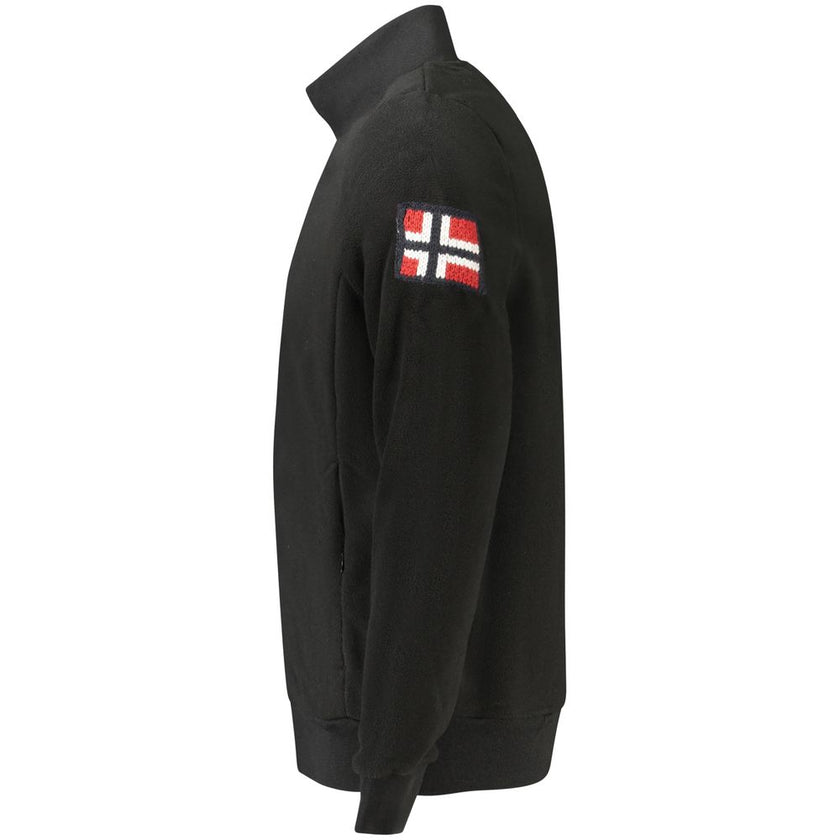 Norway 1963 Schwarzes Herren-Sweatshirt aus Polyester