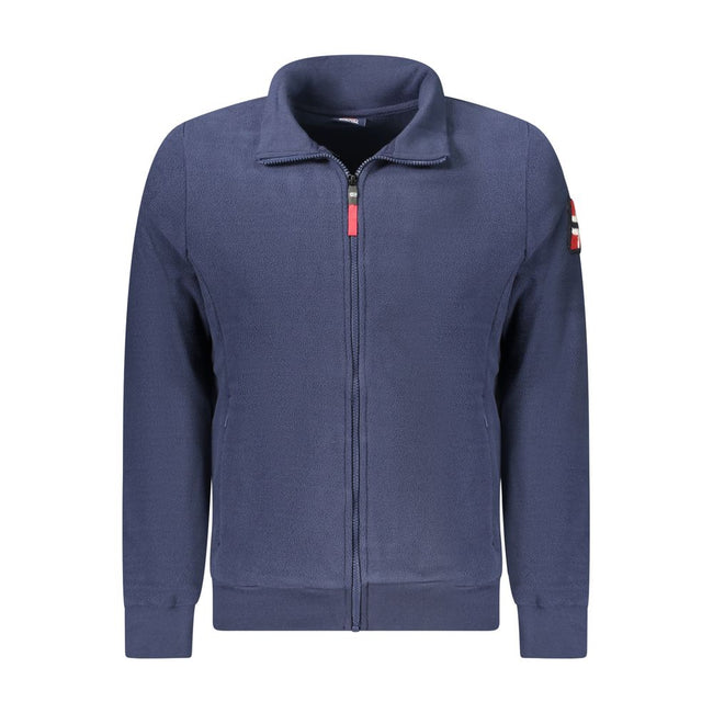 Norway 1963 Blauer Polyester-Sweatshirt