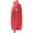 Norway 1963 Rotes Polyester-Sweatshirt für Herren