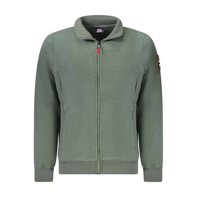 Norway 1963 Verde Polyester Herren-Sweatshirt