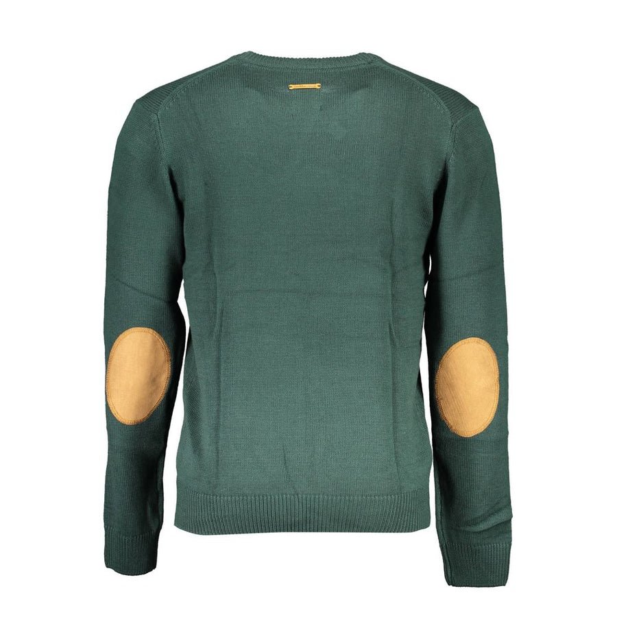 Gianmarco Venturi Verde Baumwollpullover für Herren
