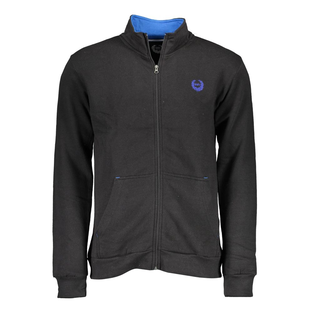 Gianmarco Venturi Men's Black Polyester Sweatshirt