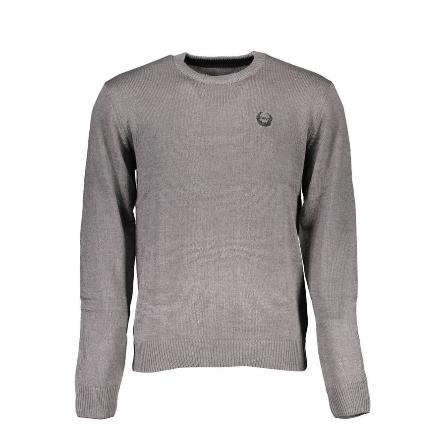 Gianmarco Venturi Grigio Baumwollpullover für Herren