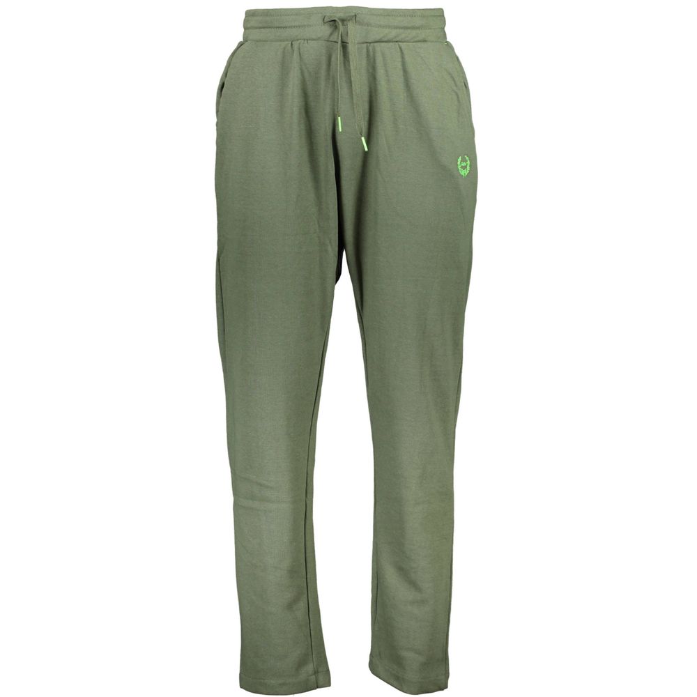 Gianmarco Venturi Cotton Trousers in Green
