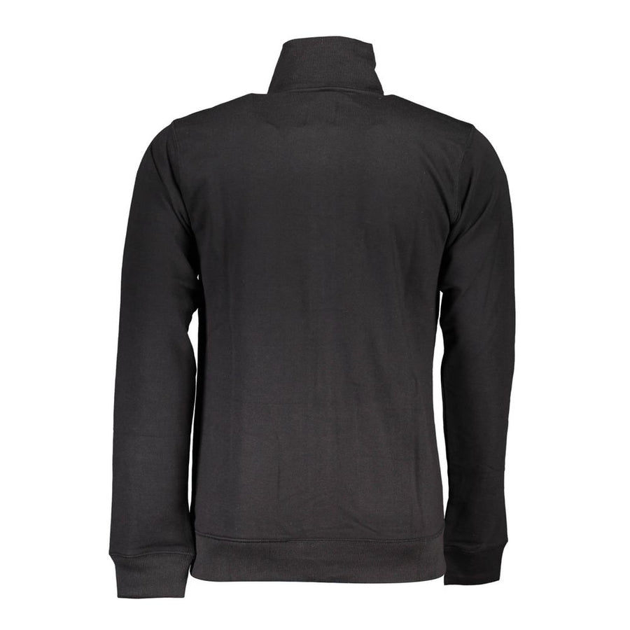 Gianmarco Venturi Schwarzer Baumwoll-Sweatshirt