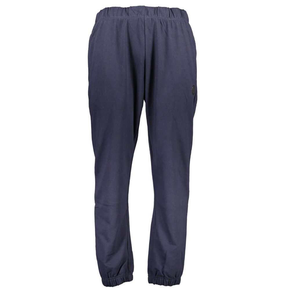 Gianmarco Venturi Blue Cotton Trousers