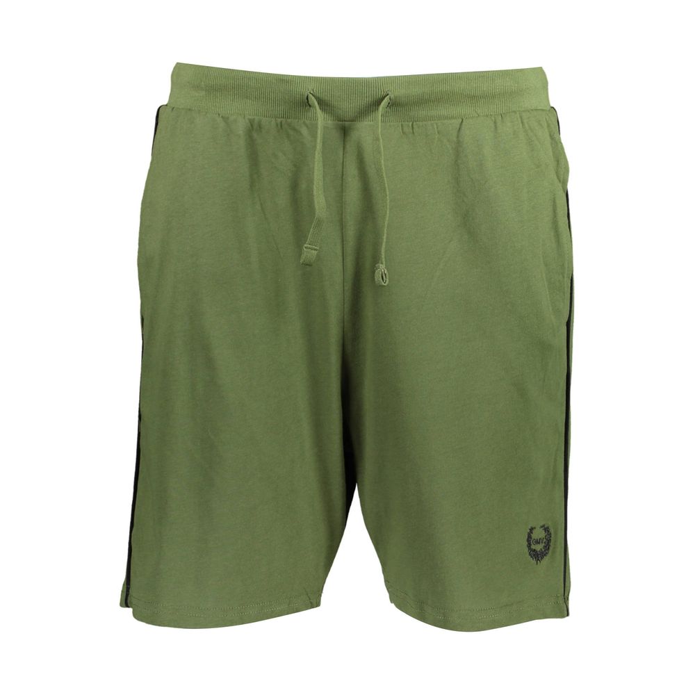 Gianmarco Venturi Men's Green Cotton Sweatpants