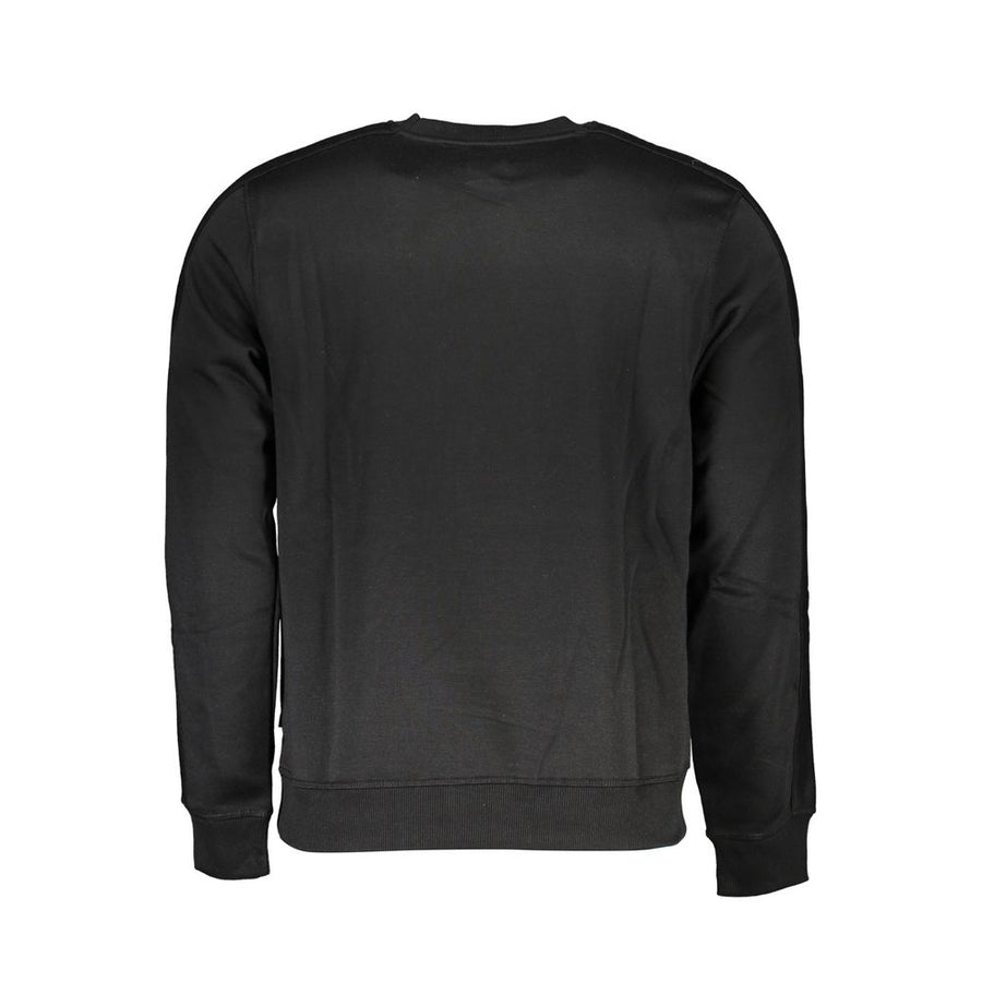 Gianmarco Venturi Schwarzer Baumwoll-Sweatshirt