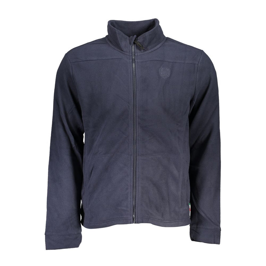 Gianmarco Venturi Blaues Herren-Sweatshirt aus Polyester