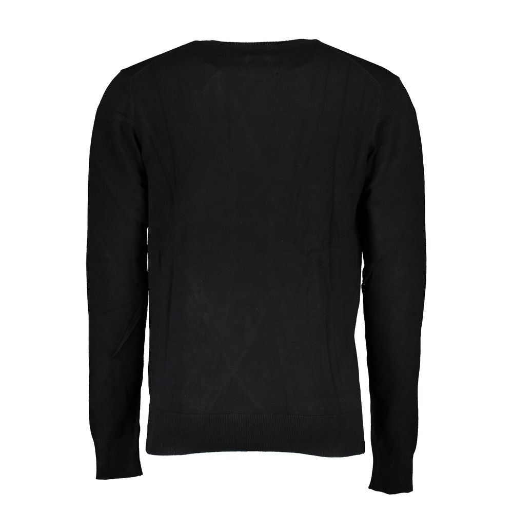 Gianmarco Venturi Black Nylon Sweatshirt