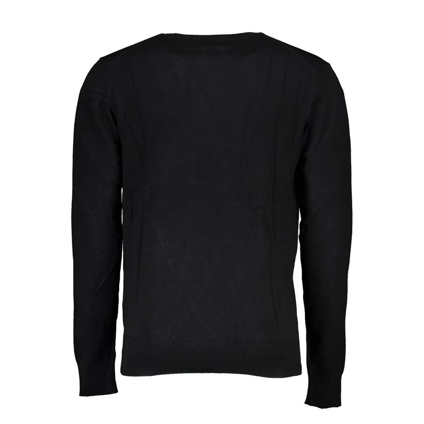 Gianmarco Venturi Schwarzer Nylon-Sweatshirt
