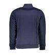 Gianmarco Venturi Blaues Herren-Sweatshirt aus Polyester