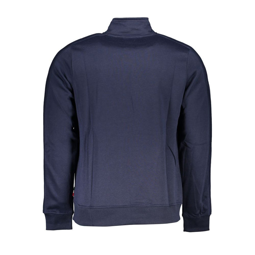 Gianmarco Venturi Blaues Herren-Sweatshirt aus Polyester
